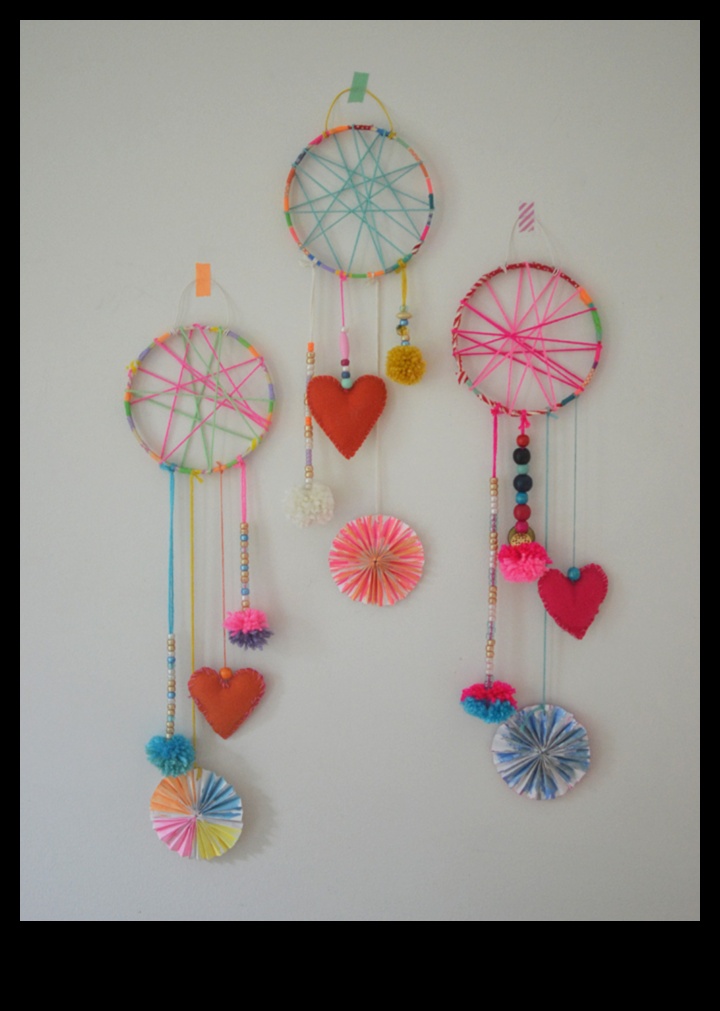 DIY Dreamcatcher'lar için DIY El Sanatları: Tuhaf Yaratımlar Üretmek