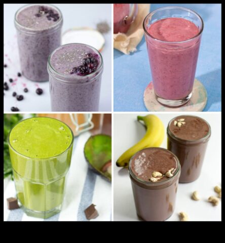 Sağlıklı Bir Yaşam Tarzı İçin Formda ve Lezzetli Protein Dolu Smoothieler