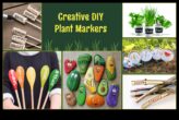 5 kolay DIY ahşap bahçe işaretleri