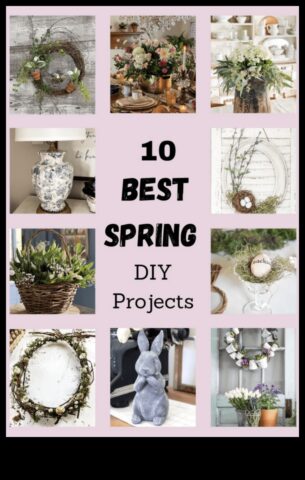 Gününüzü aydınlatmak için 10 DIY bahar el sanatları